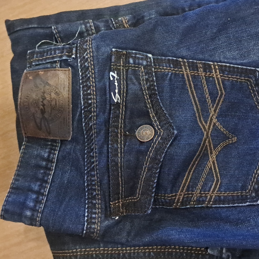Men's seven jeans straight leg 36x32